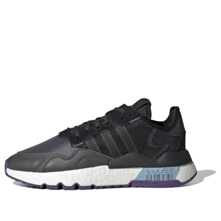 (WMNS) adidas originals Nite Jogger 'Black Purple' FV4135