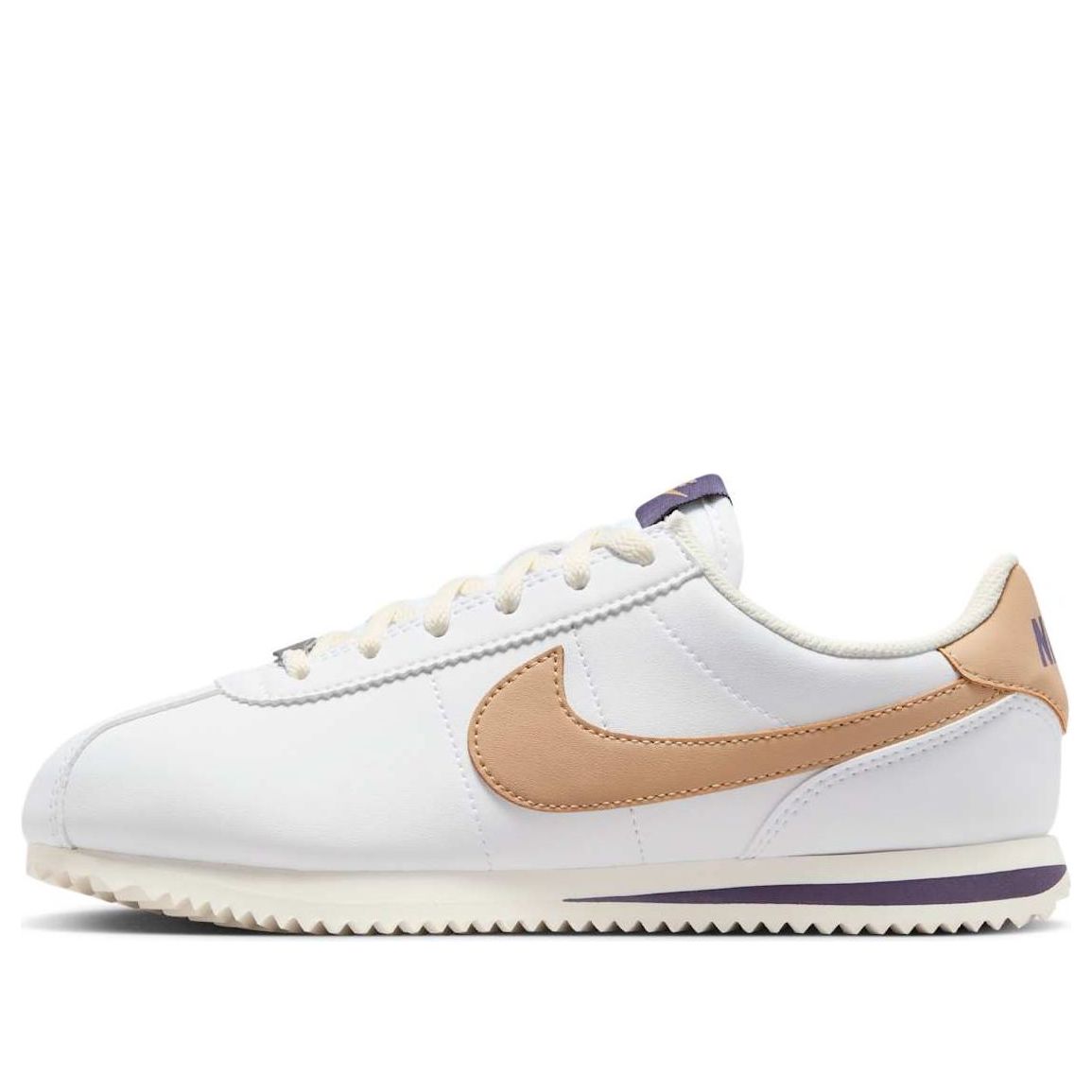 (GS) Nike Cortez 'White Dark Raisin Hemp' DM0950-110