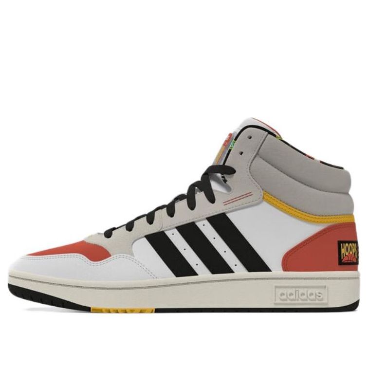 JF x adidas Hoops 3.0 Mid 'White Multicolor' FZ5958