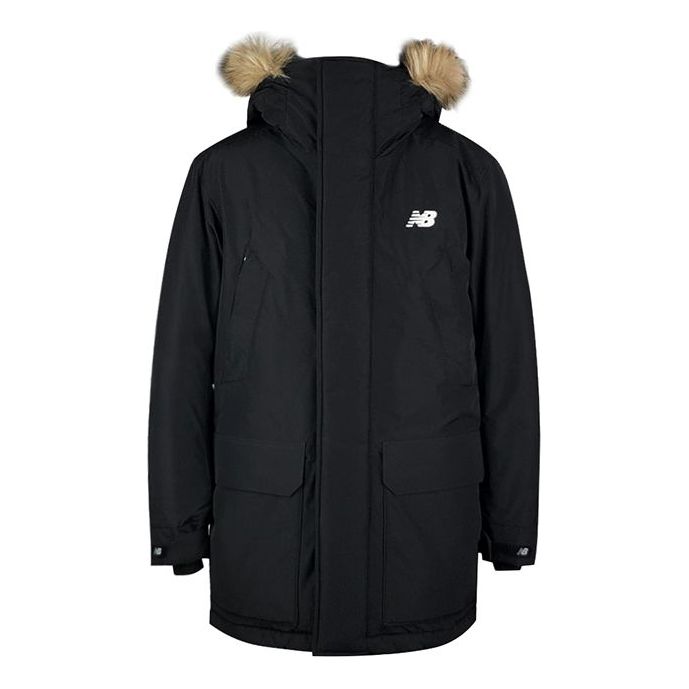 New Balance Warm Winter Down Jacket Asia Sizing 'Black Brown' NP943021-BK