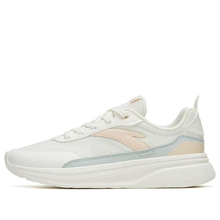 (WMNS) ANTA Life Series Sneakers 'White Green Brown' 122328816-1