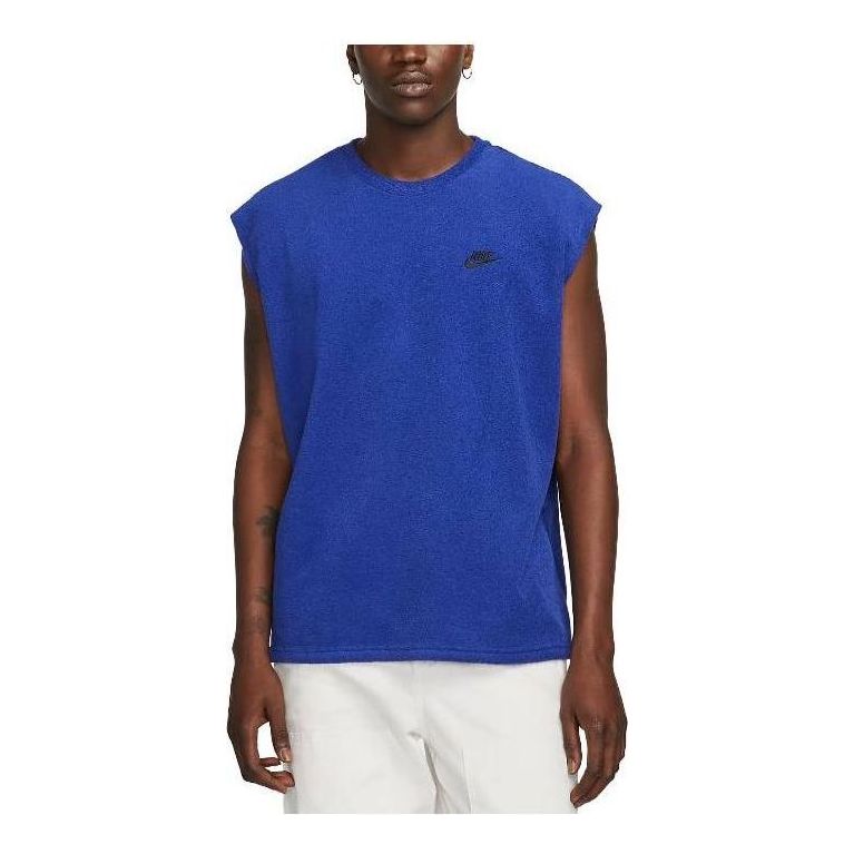 Nike Sportswear Club Fleece Tank 'Navy' DX0527-455