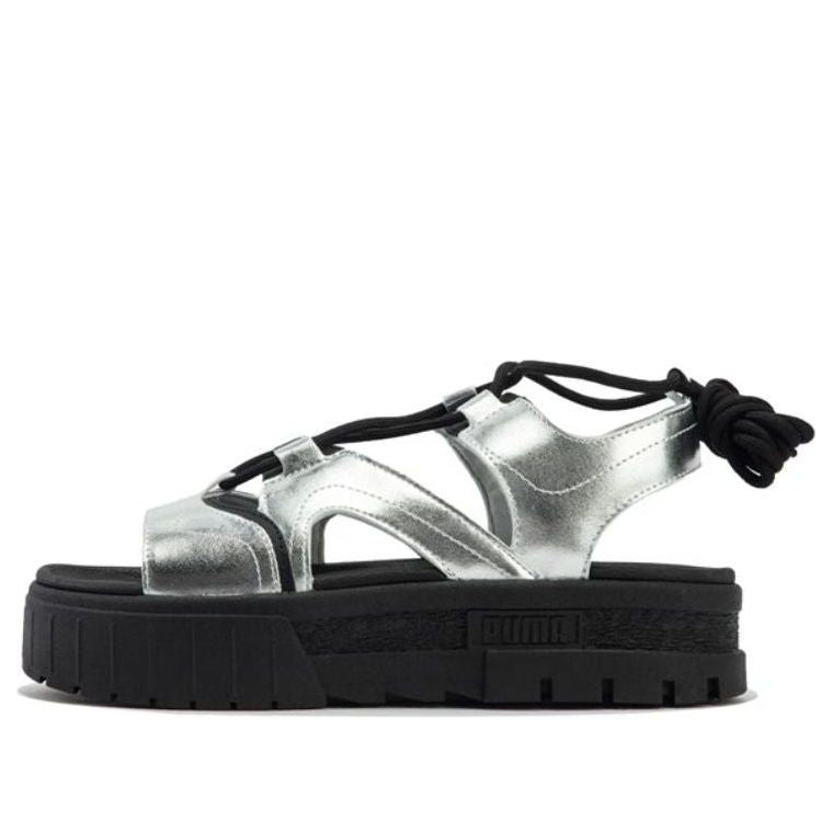 (WMNS) PUMA Cilia Wedge Sandals 'Silver' 399502-01