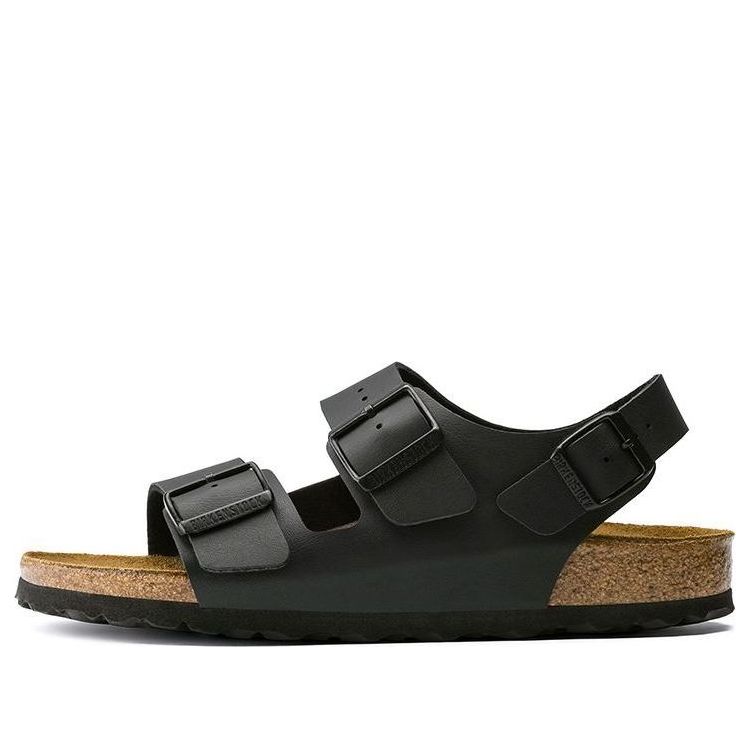 Birkenstock Milano Birko-Flor 'Dark Brown' 34791