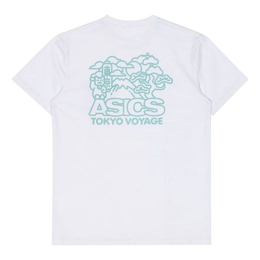 ASICS x SAYHELLO Crossover Series Tokyo Voyage Pocket Short Sleeve Unisex White 2193A039-102