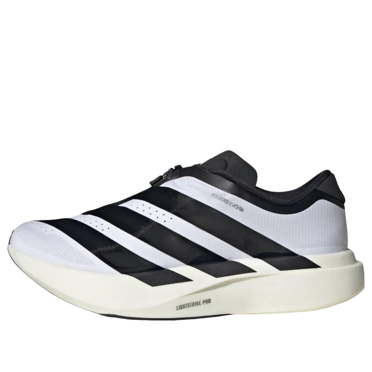 (WMNS) adidas Adizero Evo SL Zip 'White Black' KI4796
