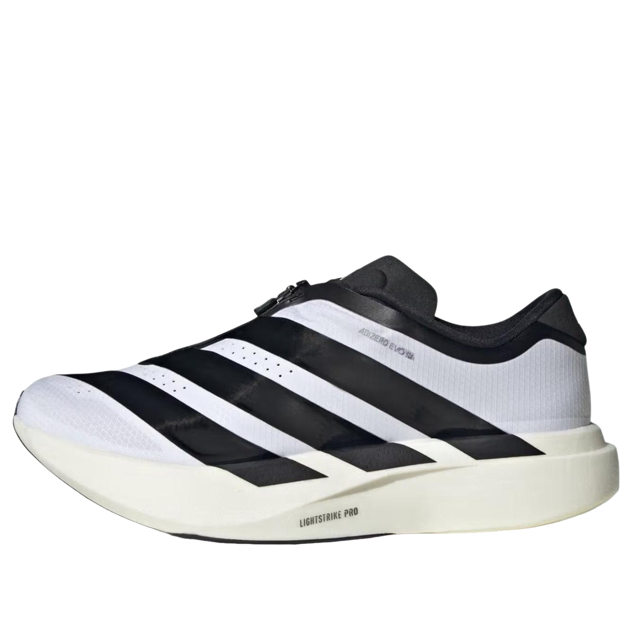 (WMNS) adidas Adizero Evo SL Zip 'White Black' KI4796