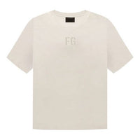 Fear of God the-seventh-collection FG Tee Vintage Concrete White FOG-FW20-014