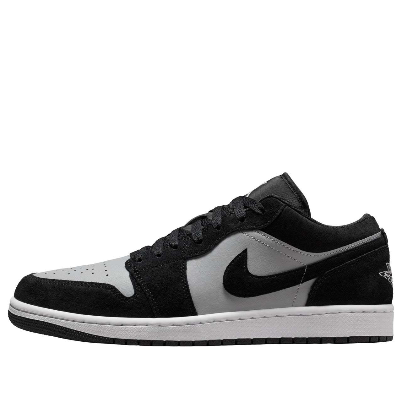 Air Jordan 1 Low 'Black Light Smoke Grey' 553558-048