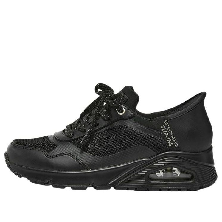 (WMNS) Skechers Uno Slip-In Air 'Pure Black' 177111-BBK