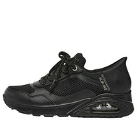 (WMNS) Skechers Uno Slip-In Air 'Pure Black' 177111-BBK