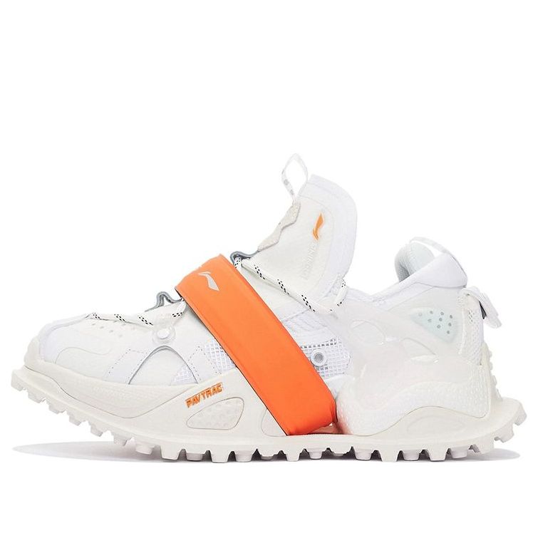 (WMNS) Li-Ning Titan Halo 'White Orange' AZGS102-2