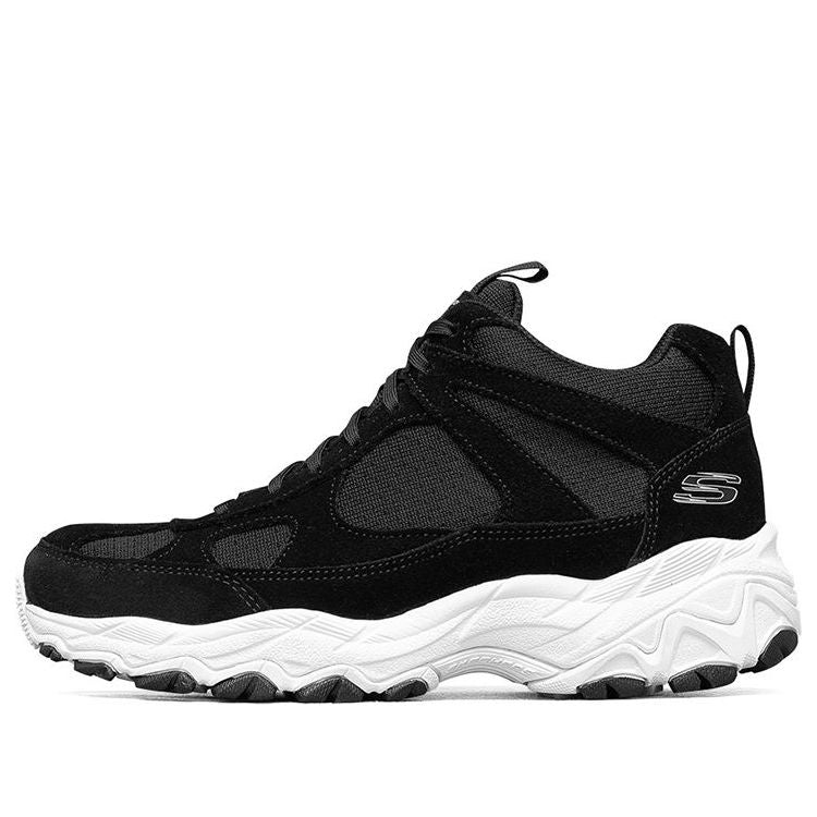 (WMNS) Skechers D'Lites High-Top Daddy Shoes Black 66666233-BLK