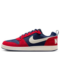 Nike Court Borough Low Premium 'Midnight Navy Sail University Red' 844881-401
