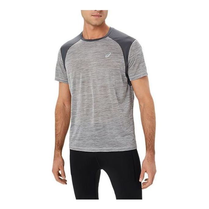 ASICS Road Short Sleeve Top 'Grey' 2011C992-020