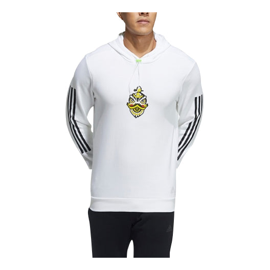 adidas Lion Liu Training Sports Pullover White H43798