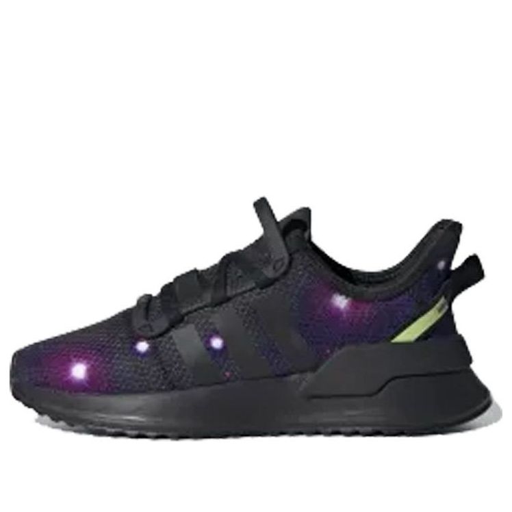 (GS) adidas originals U_Path J 'Black Purple' FW2648
