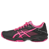 (WMNS) ASICS Gel-Solution Speed 3 Black/Pink E650N-9020