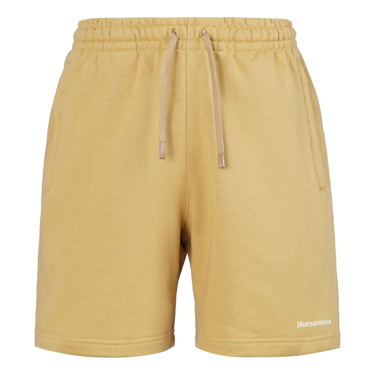 adidas x Pharrell Humanrace Small Logo Shorts 'Tan' HJ7067