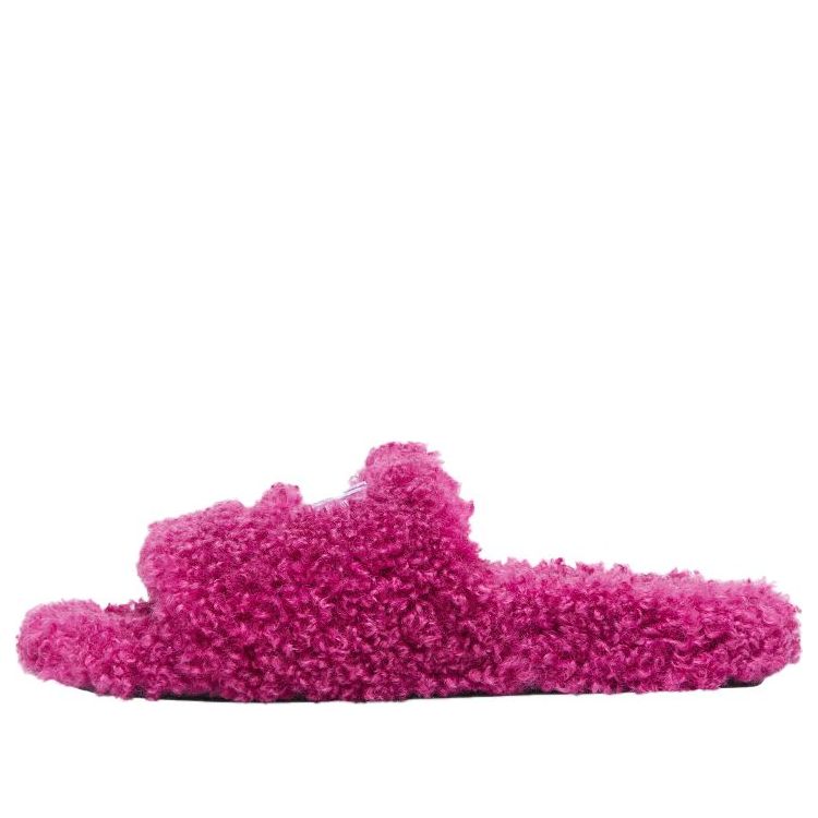 (WMNS) Balenciaga Cities Paris Furry Slides 'Pink' 654261W2DO25301
