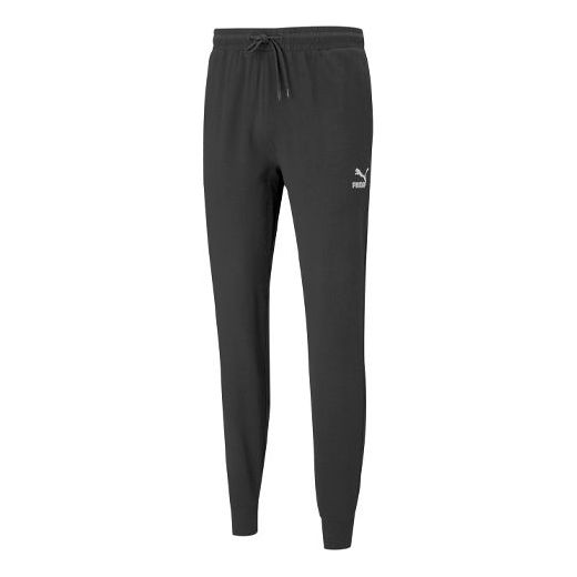 PUMA Mapf1 Mercedes Essential Pants 'Black White' 531469-01