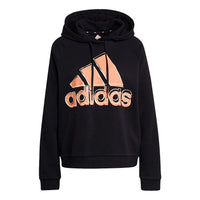 (WMNS) adidas x LEGO Crossover W Big Hd Large Logo Printing Sports Hoodie Autumn Black HB5108