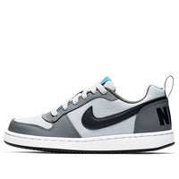 (GS) Nike Court Borough Low Shoes Grey/Black/Blue 839985-006