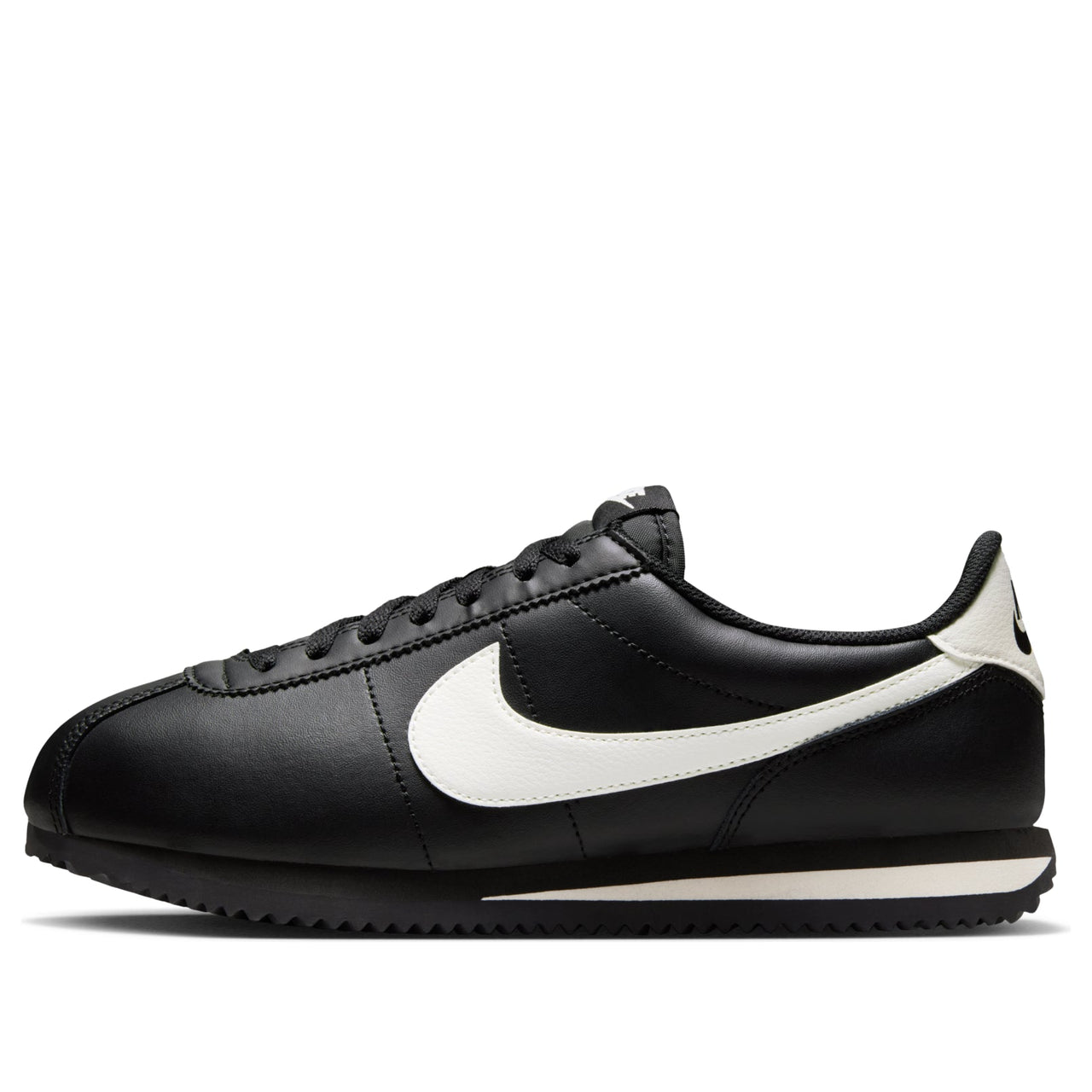 (WMNS) Nike Cortez Leather 'Black Pale Ivory' DN1791-006