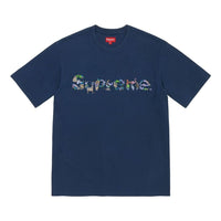Supreme SS23 Week12 Animal Kingdom T-shirt 'Navy' SUP-SS23-212