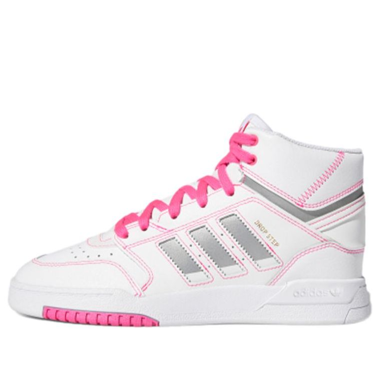 (WMNS) adidas originals Drop Step 'White Pink Gray' FV4883