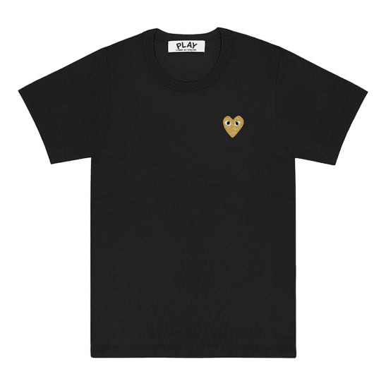 (WMNS) COMME des GARCONS PLAY FW25 T-Shirt 'Black' AZ-T215-051-1