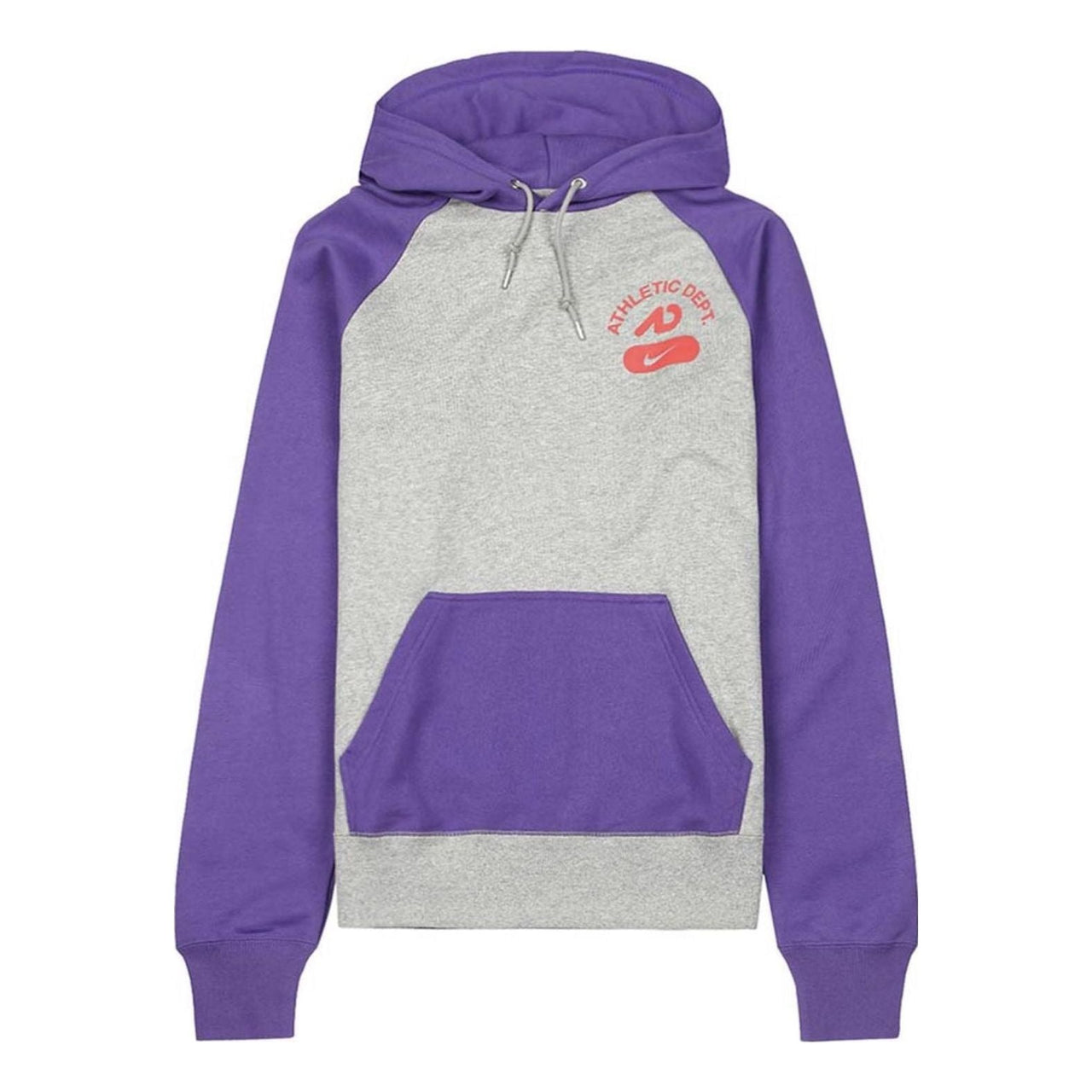 Nike Logo Athletic Daily Casual Hoodie 'Purple Grey' 403978-066