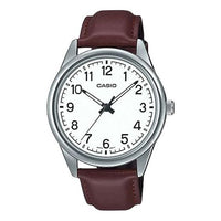 CASIO DRESSSerieses Business Men'ses Mens Silver Analog MTP-V005L-7B4