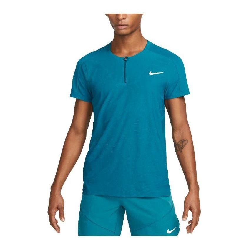 NikeCourt Dri-FIT ADV Slam Tennis T-Shirt 'Blue' DR6591-301