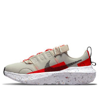 (WMNS) Nike Crater Impact 'Light Bone Bright Crimson' CW2386-003