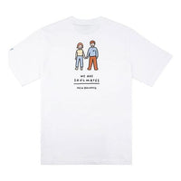 New Balance Men's New Balance x ZERO PER ZERO Crossover Limited Cartoon Character Short Sleeve White NEA3V973-WT