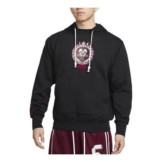 Nike LeBron James x Liverpool FC Pullover Hoodie 'Black' DV9942-010