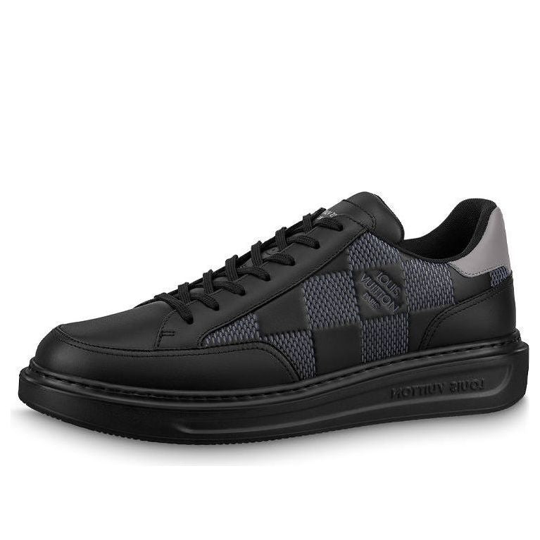 LOUIS VUITTON LV Beverly Hills Sneakers 'BlackcPlaid' 1AA5JL