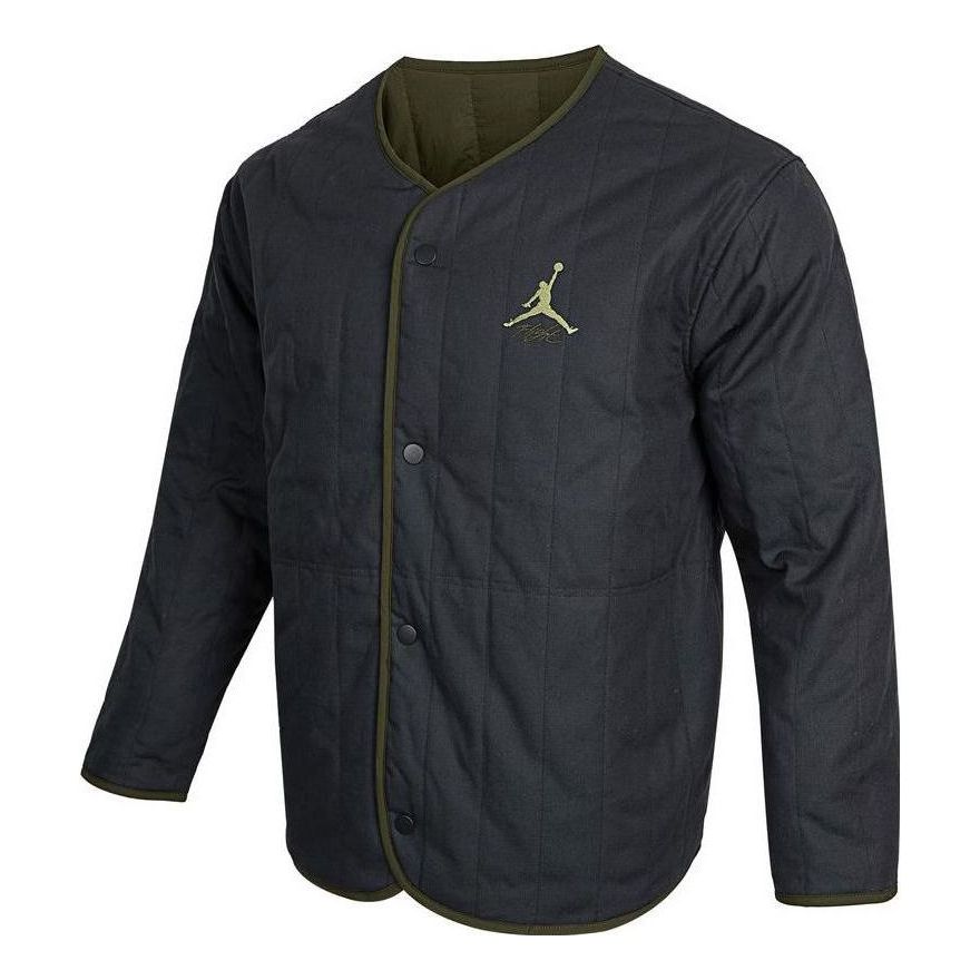 Air Jordan Flight Heritage Reversible Jacket 'Navy Green' DX4350-045