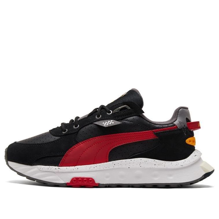 PUMA Scuderia Ferrari x Wild Rider 'Black Rosso Corsa' 306937-01