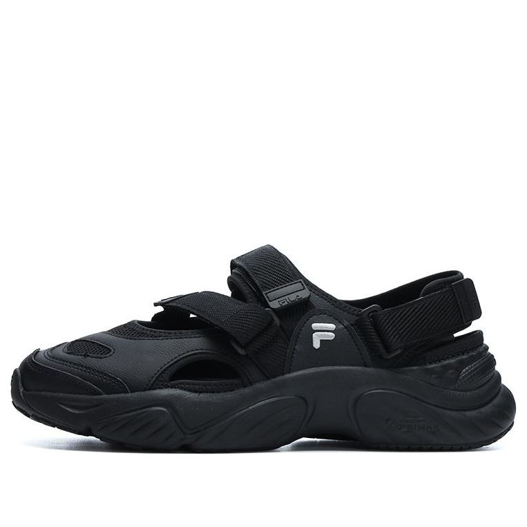 FILA FUSION Conch Sandals 'Black' T12M321401FBK