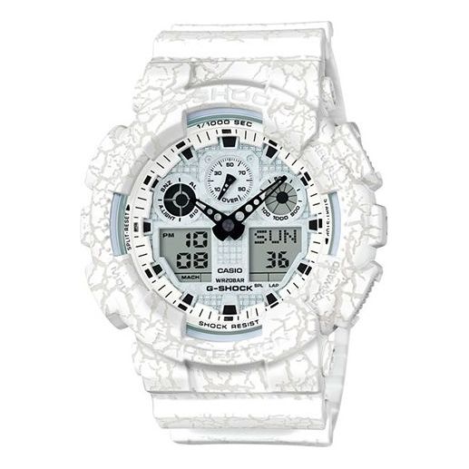 CASIO G-Shock Analog-Digital 'White' GA-100CG-7A