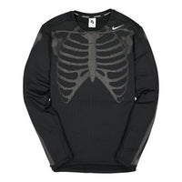 Nike MENS Skeleton Crewneck Long Sleeve Black CD6402-010