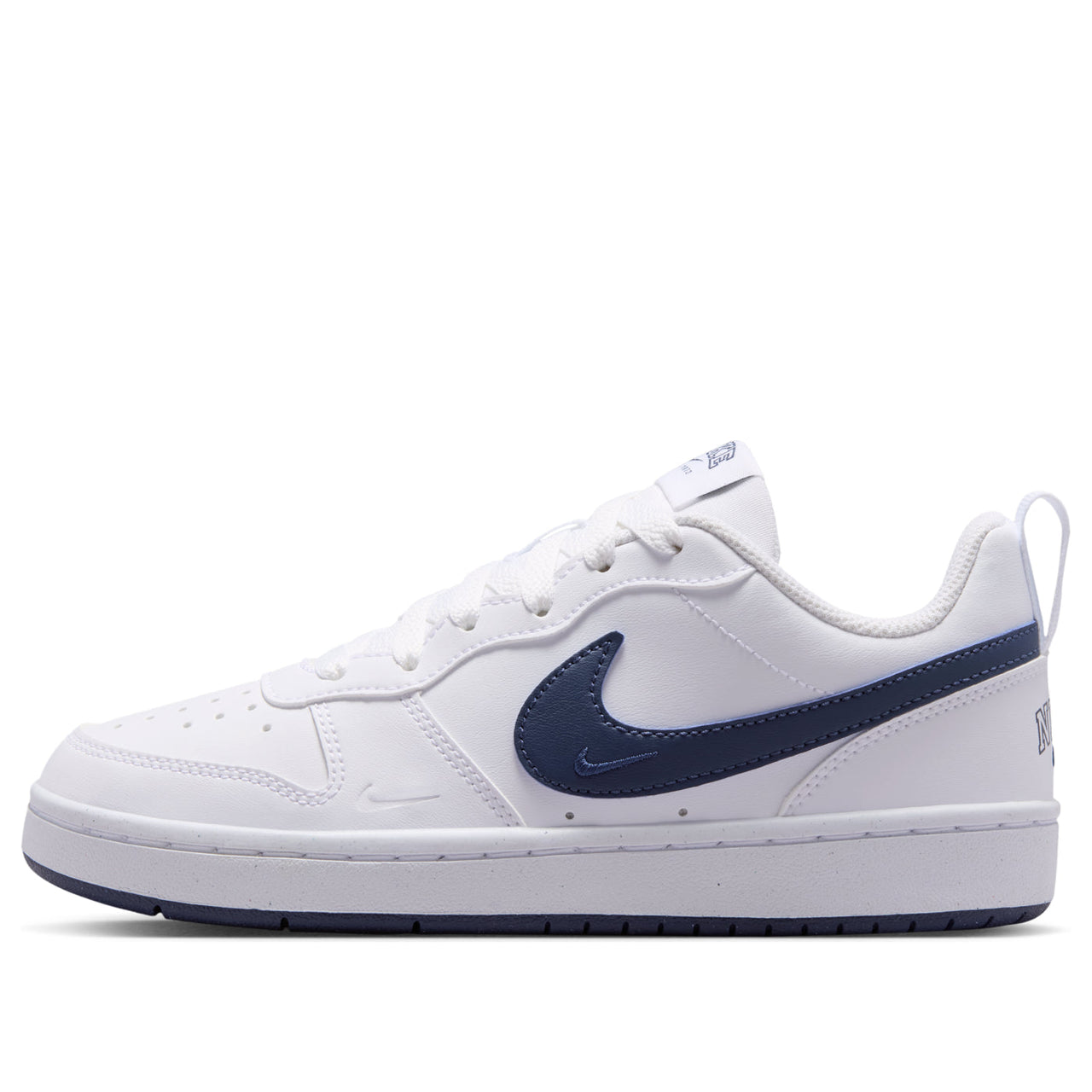 (GS) Nike Court Borough Low 'White Midnight Navy' IV5964-100