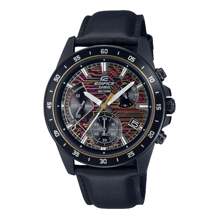 CASIO Analog 'Black' EFV-540CL-1AVUPR