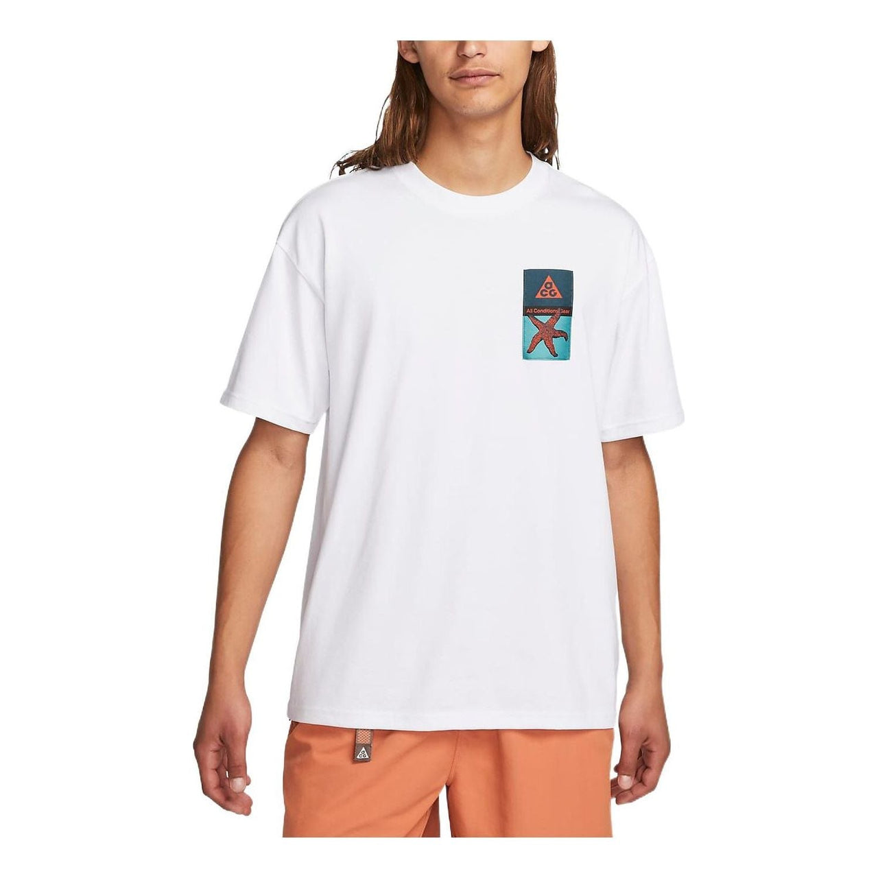 Nike ACG Patch Tee 'White' DX9443-100