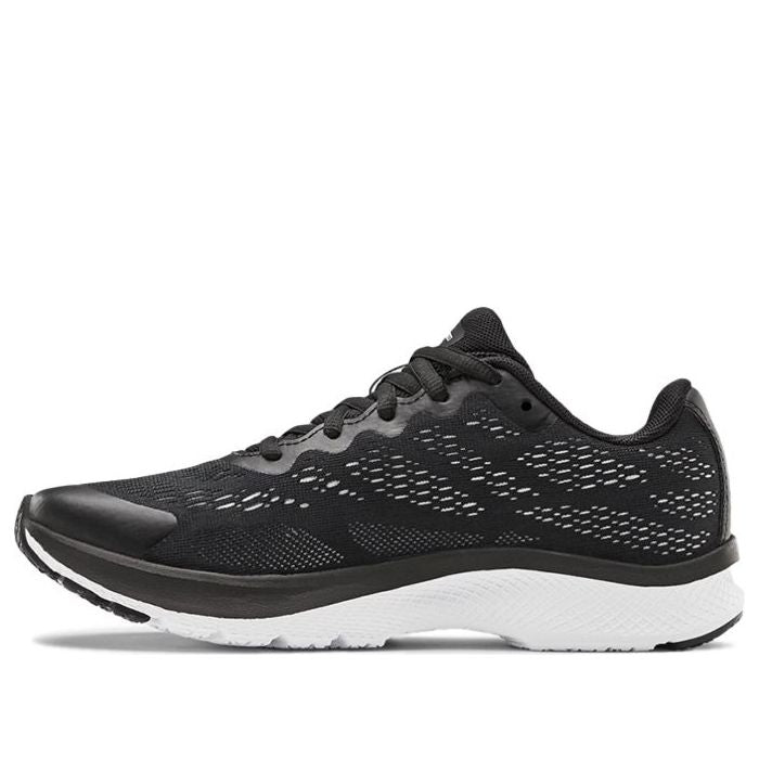 (GS) Under Armour Charged Bandit 6 'Black White' 3023922-002