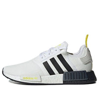 adidas NMD_R1 STLT Primeknit 'White Black Bright Yellow' FV2549