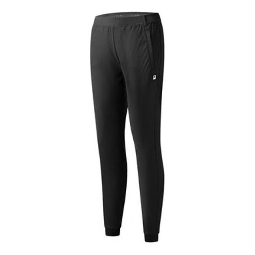 (WMNS) FILA Elastic Gym Black Sports Pants/Trousers/Joggers A11W031606FBK