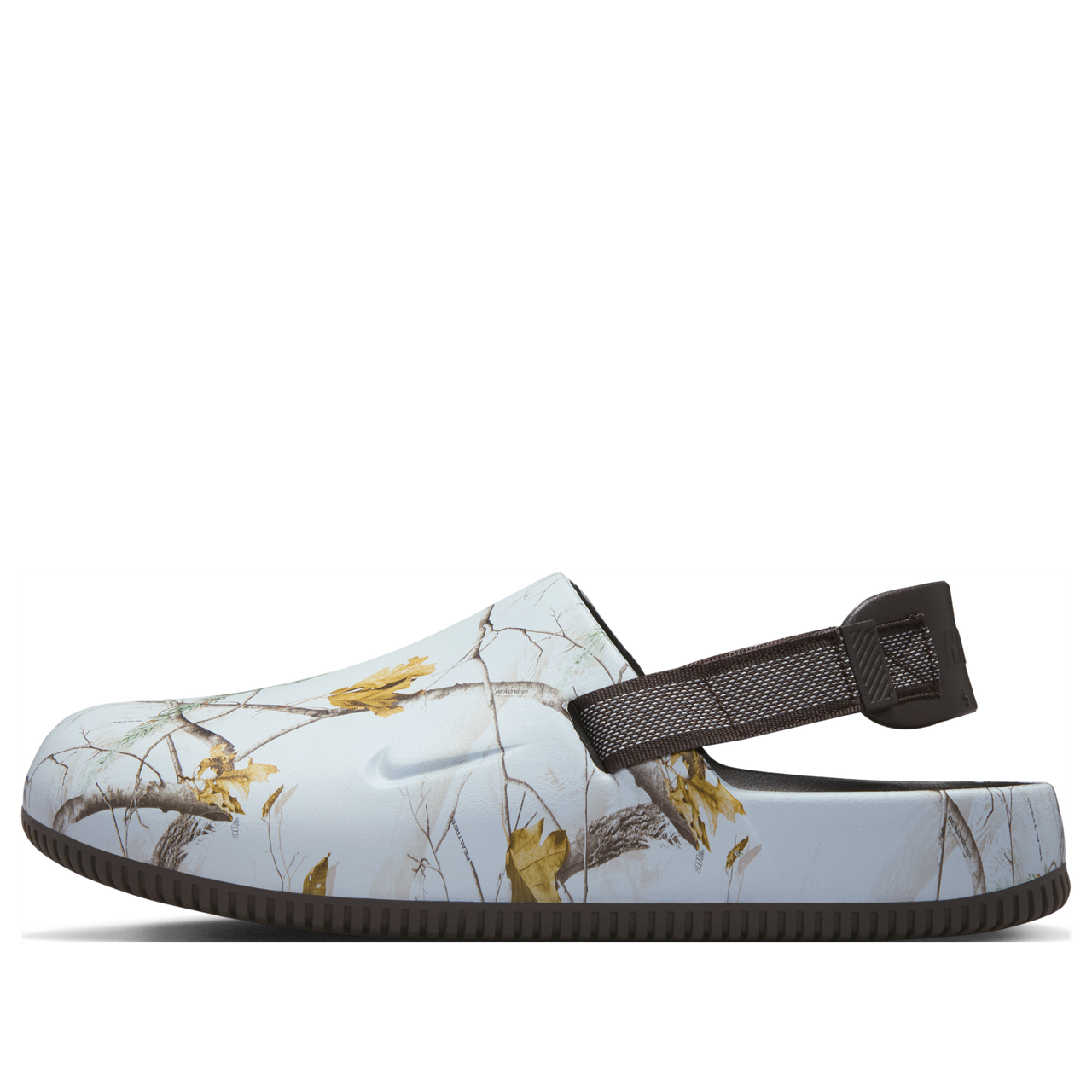 Nike Clam Real Tree Mules 'Light Blue Velvet Brown'  HV6255-201